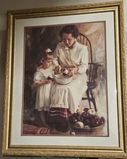 Beautiful mother & Daughter wall picture