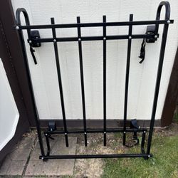 Rooftop Luggage Rack With Leather Cover
