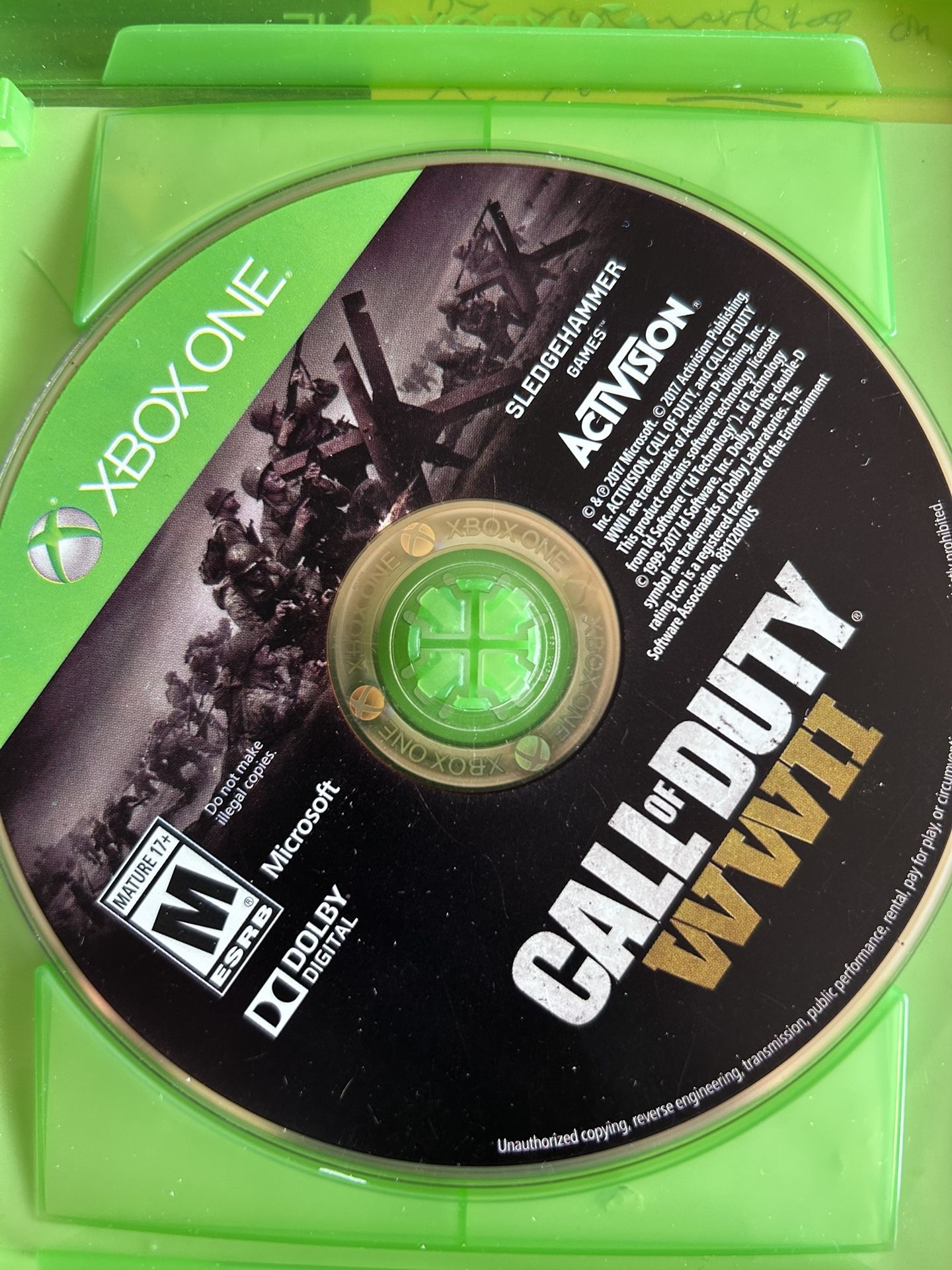 Call of Duty WWII for Xbox One