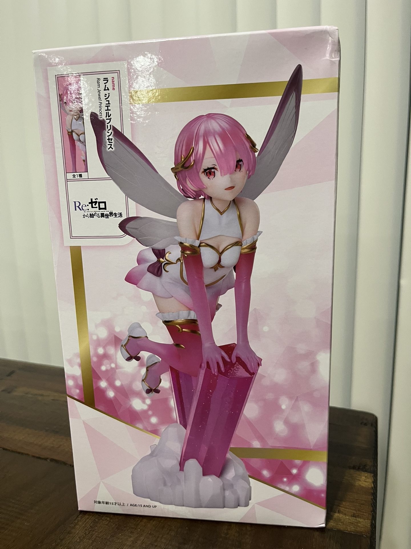 Re;Zero 1/7 Ram Jewel Princess Figure Rezero
