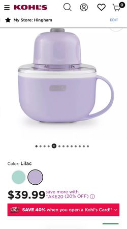 My mug ice cream maker