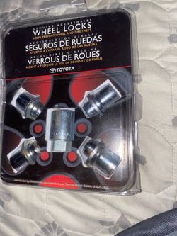 Toyota genuine wheel locks
