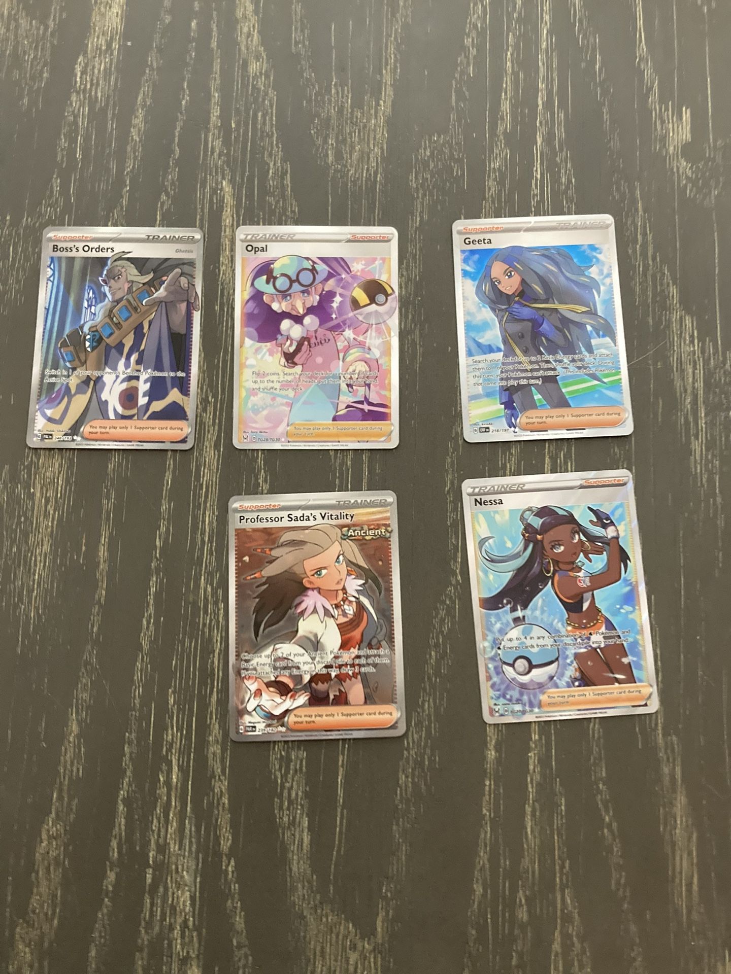 Pokémon Full Art Trainers