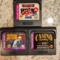 Sega Game Gear games lot
