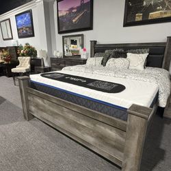 4 Pc King Bedroom Set 