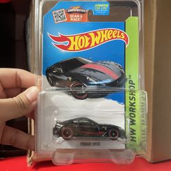 Hotwheels 2015 Super Treasure Hunt Ferrari 599xx Black
