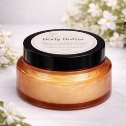 Organic Whipped Body Butter (Raw Shea & Cocoa butters)