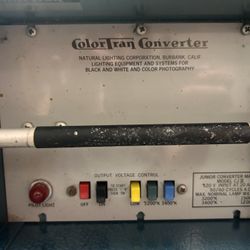 Vintage ColorTran Converter