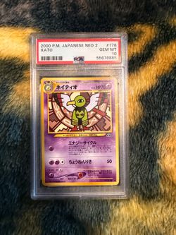 2000 P.M. Japanese Neo 2 Xatu PSA 10