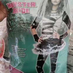 Halloween Girl Costume 🎃 Monster Bride