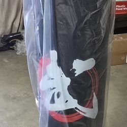 GYMAX Adult Punching Bag, 70-inch Boxing Stand (Needs a Base)