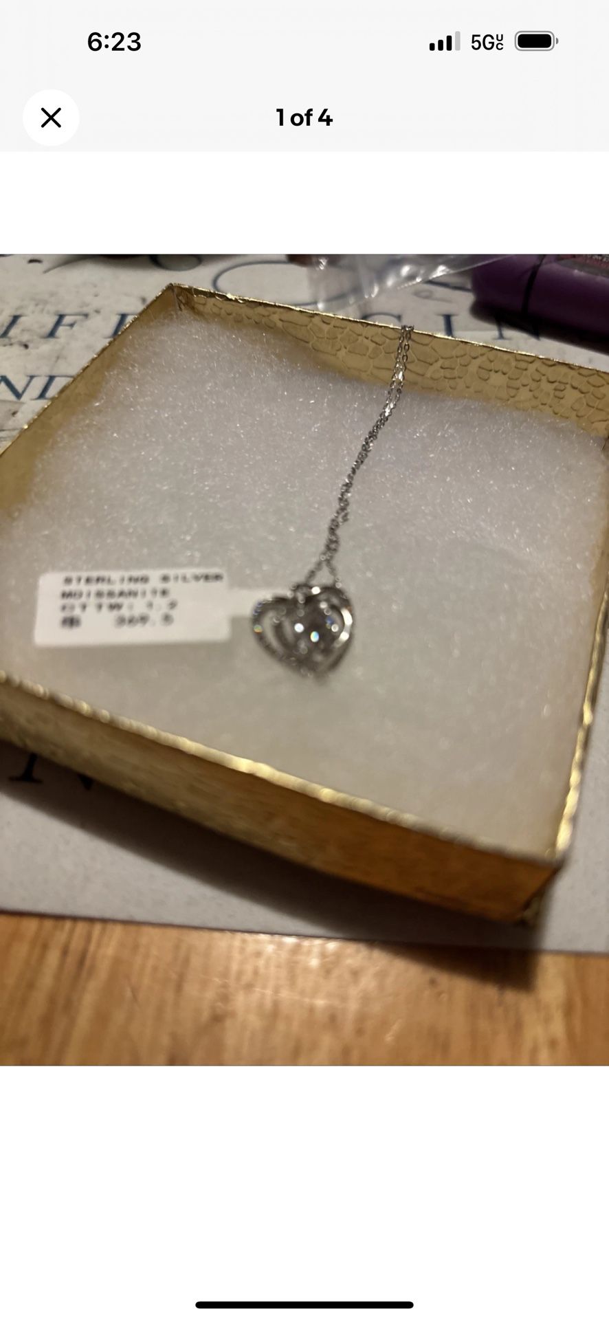 Silver Heart necklace