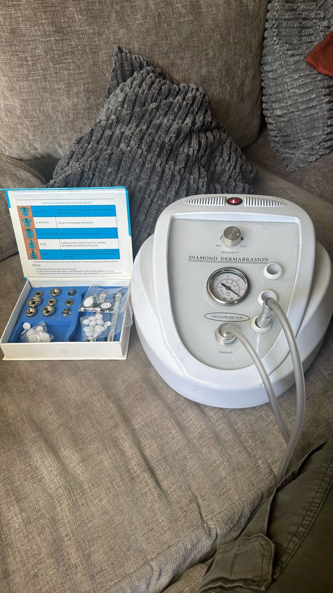 Diamond Dermabrasion Microderm Machine
