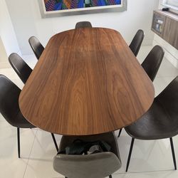 Modani walnut large table like new