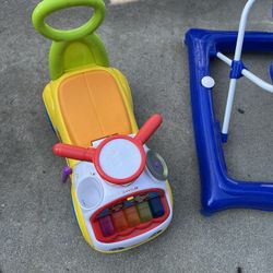 Fisher Price Music Ride On Car