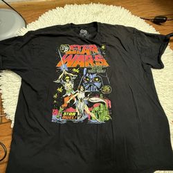 Star Wars men’s shirt  Size 3X  Smoke free home  Flaws as seen in the last picture (tiny hole)