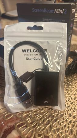 USB 3.0 to HDMI Adapter with User Guide