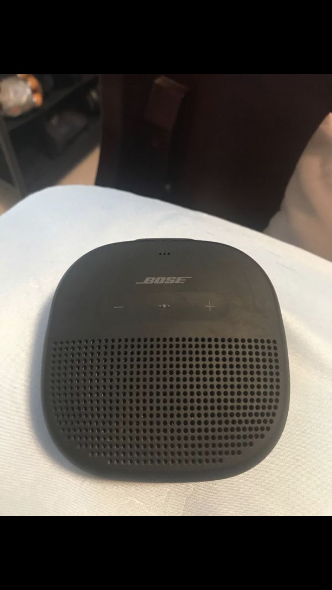 Bose SoundLink micro speaker. (Waterproof)