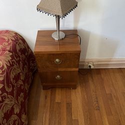 Dresser W Mirror Side Night Table