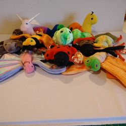 Ty Beanie Babies--Bugs $5 each