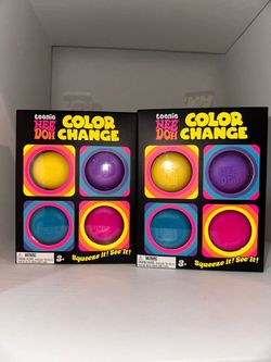 Needoh Teenie color change 4pack