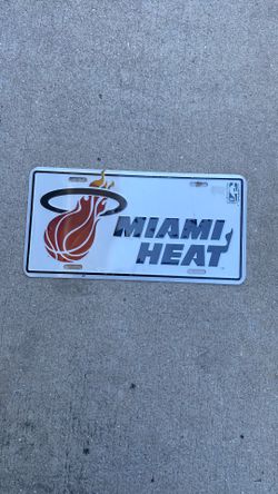Miami Heat Plate