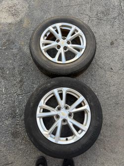 2 spare rims 17 Chevrolet 5 lugs 120 mm