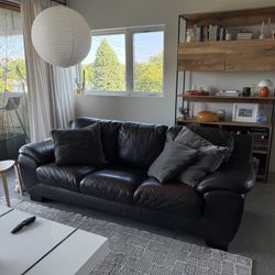 Leather Couch 