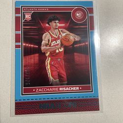 NBA zaccharie risacher rc card #107/175 mint