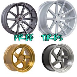 HOLIDAY SALE :BUY RIMS GET FREE TIRES! NO CREDIT CHECK/ ONLY $50 DOWN PAYMENT