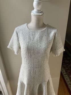 Cream Knit Dress