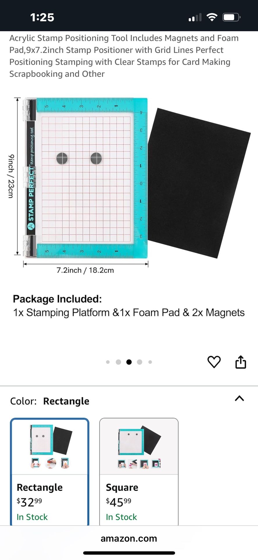 Stamp Positioning Tool