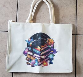 New Cat Books Tote