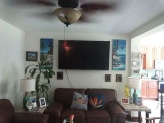 Beautiful big Alexa smart tv