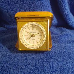 Working Vintage Phinney Walker Wind-Up ALARM Clock 