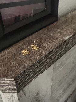 10k Gold Nugget Earrings