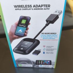 Wireless Adapter Apple Car play And Android Auto
