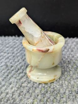 Onyx Stone Mortar and Pestle Set
