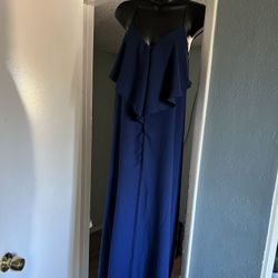 Formal Royal Blue Dress