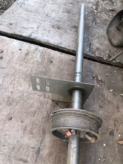 Garage doors springs and bar (tub)