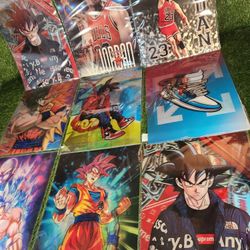 3d Posters 3 images in one ( Brand New)