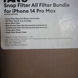 Pan’s Snap Filter Set 14 Pro Max