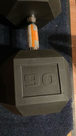 90 Pound dumbbell new