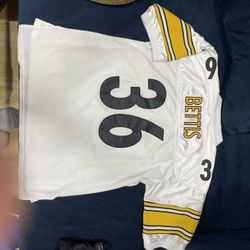 JEROME BETTIS SUPER BOWL XL NFL JERSEY