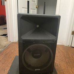 Gemini 15" 2 Way Loudspeaker. (BOOM BOOM)