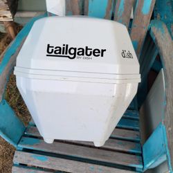 Dish TAILGATER Portable Camper Trailer RV Cabin Satellite Antenna Only