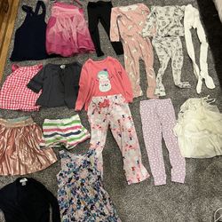 Girl Lot/ Bundle Clothes-23 Pcs Size 5T & 5-6 Carter's, Old Navy Etc.