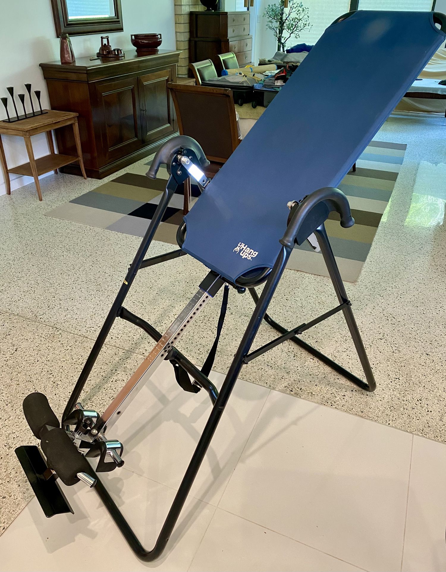 Hang ups inversion table