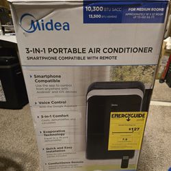 Midea 10,300 BTU Portable Air Conditioner 