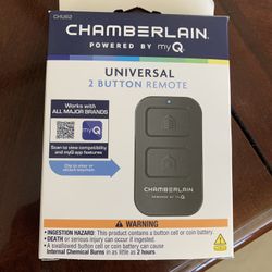 Chamberlain 2button Garage Door Remote